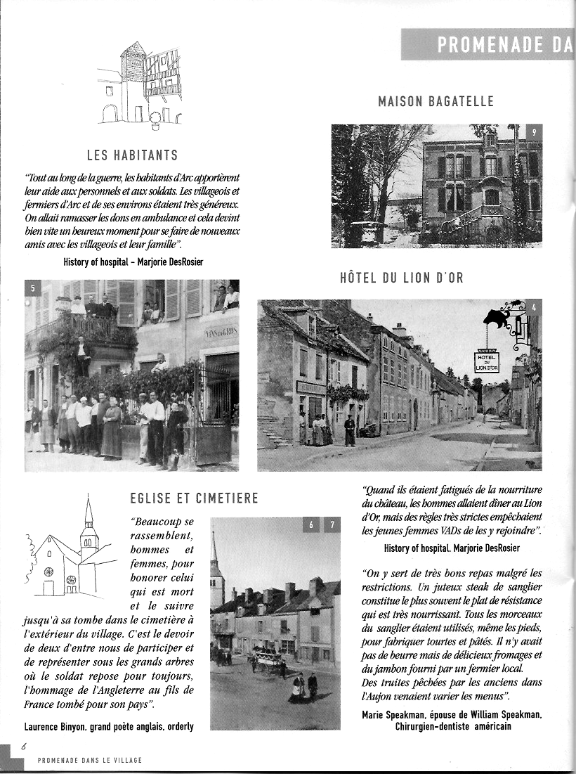 1914 -1918 Promenade dans le village